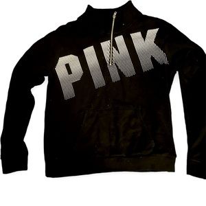 Pink collared sweater